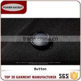 Wholesale Suit Polyester Fabric Black 1-Button Suits For Men thumbnail-5