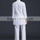 2016 New Design Autumn Women Anti-wrinkle Long Sleeve Nurse Uniform Dental Clinic Doctor's Outcoat White Color thumbnail-4