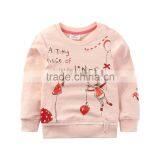 S32293W Spring Cartoon Mouse Girls Clothing Casual O-Neck Cotton Children Pullovers Kids Clothes thumbnail-1