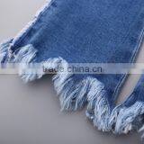 S33441W Girls Denim Pants Kids Flares Bell-bottomed Soft Jean Pants thumbnail-5