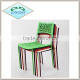 beautiful fashion cheap new style high quality cheap outdoor plastic bright colored chair