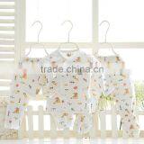 Wholesales Spring Autumn Cotton Printing Baby Clothes Set Wear thumbnail-3