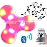 Bluetooth Speaker Fingertips Gyro Can be Charged With LED Lights Music Gyro Decompression Artifacts Toys Creative thumbnail-1
