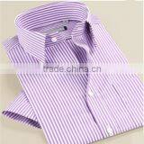 New Style 2016 Men Striped Short Sleeve Casual Dress Shirt , Men Garment thumbnail-5