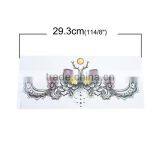 Paper Removable Waterproof Temporary Sternum Tattoo Sticker Body Art Multicolor Butterfly Pattern Temporary Belly Tattoos thumbnail-2