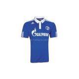 Chain Wholesale Cheap European CLub Germany FC Schalke 04 2010/2011 New Home Soccer Jersey Jerseys thumbnail-1