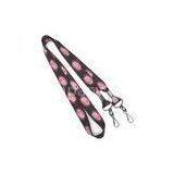 Dye Sublimation ID Neck Lanyard , 2 Swivel J-hook Sport Lanyard