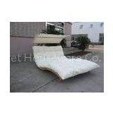 Rattan Daybed Chaise Lounge Set , Resin Wicker Patio Furniture