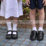 Custom Plain Color School Socks, Kids White School Uniform Socks