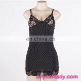 In Stock Black Wholesale Transparent Nighty Sexy Japanese Babydoll thumbnail-4