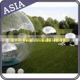 Silver Mirror Ball Inflatable Advertising Mirror Ball For Event