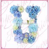 Aidocrystal Custom Baby Girl Shower Gift Blue Floral Nursery Wall Decor Letter thumbnail-1