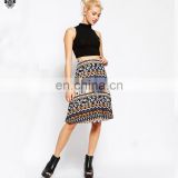 Dongguan Rongsheng wholesale new design ladies retro jacquard skirt