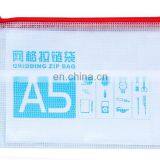 A3,B4,A4,B5,A5,A6,B6 Plastic Clear File Folder Wholesale Custom Mesh Document Bag With Zipper for Documents and Receipt thumbnail-5