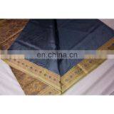 Women's Designer Wedding Wear Gray Handmade Valkalam Banarasi Silk Bridal Saree Party Wear Dress thumbnail-5