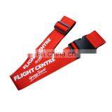 Factory Custom Adjustable Travel Luggage Belt Printed Strap With Plastic Buckle thumbnail-4