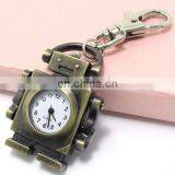 Unique Robot Metal Pendant Watch With Keychain thumbnail-1