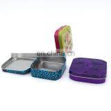 Custom Design Printed Sanitary Pad Metal Tin/small Tin Case for Candy With Hinged Lid thumbnail-3