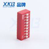 DIP Bent Foot Straight Type 9-position Spacing 2.54mm Dip Switch