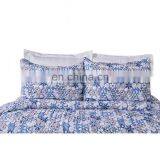 Printed Chinese Brake Herb 100%polyester Microfiber Fabric Quilted Bedspread Bedding Set thumbnail-4