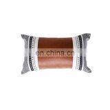 RAWHOUSE High Quality Leather Throw Cushion Cover Couch Sofa Cotton Square Decorative Pillowcase thumbnail-5