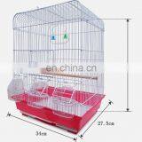 Wholesale Wrought Portable Chinese Large Aluminium Stainless Steel Iron Bird Parrot Cage thumbnail-4