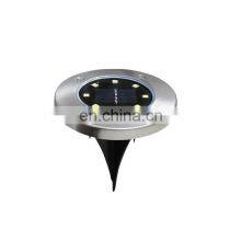 2021 New Products Solar Garden Lawn Light 4/6/8LED Waterproof Landscape Ground Lamp