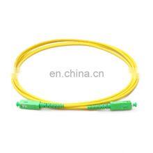 Factory Best Price SC-SC APC SingleMode Simplex 9/125 Armored 3 Meter Fiber Optic SC Patch Cord Cable Price