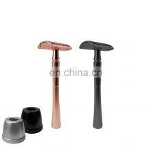 New Design Wholesale Hot Selling Mental Zinc Alloy Single Edge Shaving Safety Razor thumbnail-5