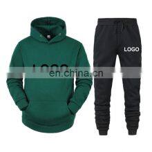 Men's and Women's Pullover Casual Gym Sport Wool Hoodie Winter High Quality Hoodie Set thumbnail-3