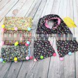 C58508S 2015 new design cotton floral printed keep warm children scarf