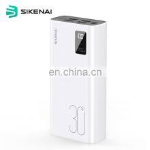 2022 Hot Selling Sikenai 30000 Mah 40W Battery Portable 4 USB Port LED Digital Display Power Bank thumbnail-1