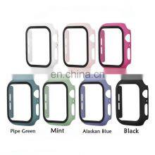 For Iwatch Case,38mm 40mm 42mm 44mm Full Coverage Tempered Film Clear Tpu Case For Apple Watch 1 2 3 4 5 6 Se,For Apple Watch Ca thumbnail-4