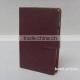 Pu Notebook With Pen,magnetic Close