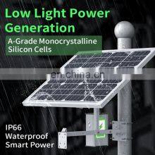 Solar System Off-grid Energy Storage System 120W 50/60/80 Ah for Home Farm Island Outdoor 4G Router Lighting Surveillance Camera thumbnail-5