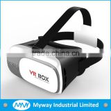 2016 Alibaba Cheap 3D vr headset virtual reality glasses OEM logo print virtual reality headst support 3.5~6.0 inch