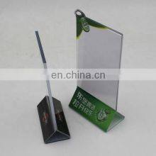 Acrylic Sign Holder Table Card Display Menu thumbnail-2