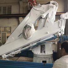 CCS, BV, ABS Approved Marine Ship Telescopic Folding Arm Crane