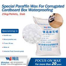 Special Paraffin Wax For Corrugated Cardboard Box Waterproofing