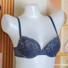 Women's Lace Lingerie Bra and Panty Set Women Lingerie Lace Underwire Bra Set Sexy 2 Piece Underwear Strappy Babydoll thumbnail-3