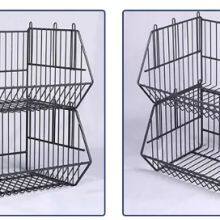 Metal Storage Wire Mesh Roll Plastic Pallet Nesting Container thumbnail-5