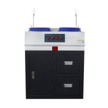 HST-P2G High Quality Dual-Disc Metallographic Specimen Polishing Machine Low Noise 1-Year Warranty for Laboratory Testing Use thumbnail-1