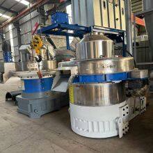 Complete Set of Biomass Pellet Machine Equipment. Large-scale Granulator for Miscellaneous Wood Chips and Sawdust. New Vertical Ring Die Machine thumbnail-1