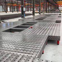 Junyuan Cast Iron Platform, Robot Welding Platform, Civil Air Defense Welding Platform, Anti-deformation, Physical Factory thumbnail-3