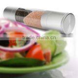 2016 New Creative Stainless Steel Manual Salt and Pepper Grinder Set Spice Mill & Pepper Crusher thumbnail-3