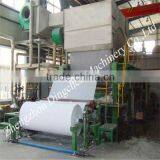 787mm 0.8-1 Ton per day tissue paper producing machine from recycle paper waste paper