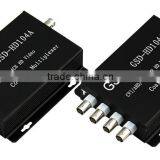4 Channel Cctv Ahd/cvi/tvi Video Coaxial Multiplexer for Cctv Cameras thumbnail-2
