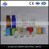 10ml Bule Glass Roll on Bottle With Aluminum Cap With Plastic Ball Steel Ball thumbnail-3