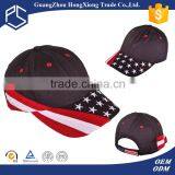 3d Embroidered Visor 6 Panel American Baseball Cap