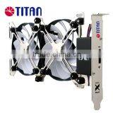 Wholesale Gaming pc Fan 3 Pin Connector Speed Controller Cpu Vga Cooler